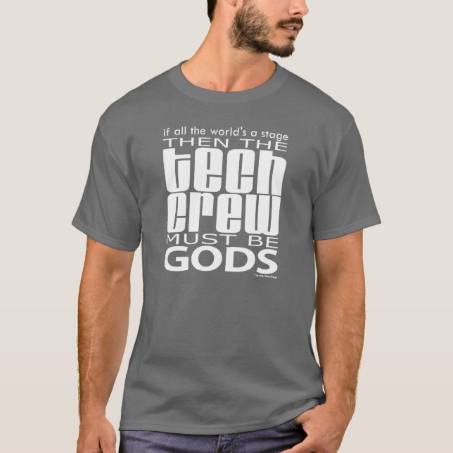 Tech Crew Gods T-Shirt (Front)
