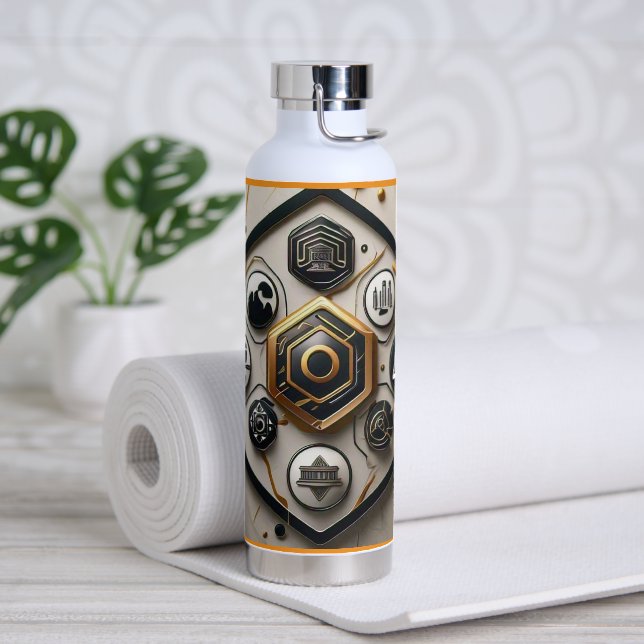 "Tech Evolution" Water Bottle (Yoga)
