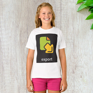 Tech Export Icon Digital Data File T-Shirt
