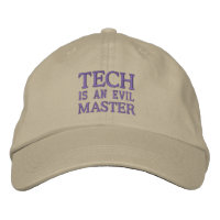 TECH IS EVIL cap