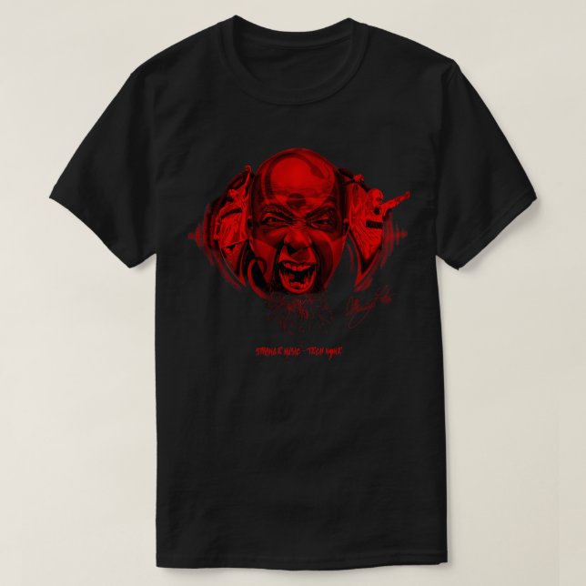 Tech Nueve Strange T-Shirt (Design Front)