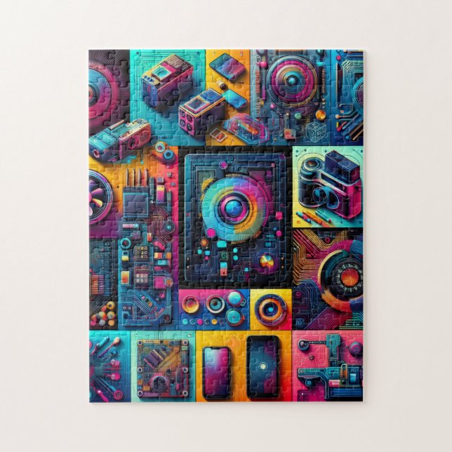 Tech Puzzles (Vertical)