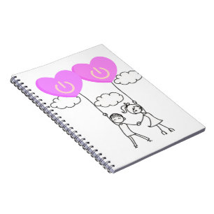 Tech Romance Art Notebook