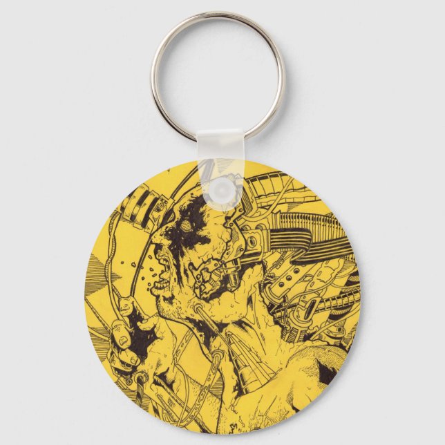 tech scream key ring (Front)