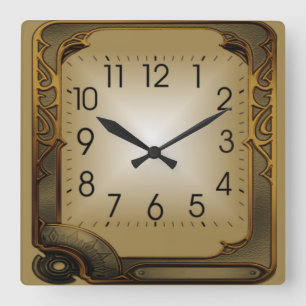Tech Square Wall Clock
