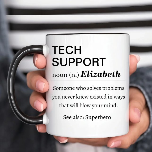Tech Support Definition Mug (Creator Uploaded)