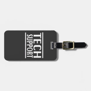 Tech Support Doge Goverment Trump Humour  Luggage Tag