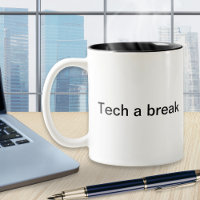 Tech Support Humour Funny Computer Pun Monogrammed