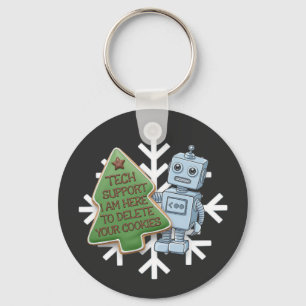 Tech Support I’m Here to Delete Your Cookies  Key Ring