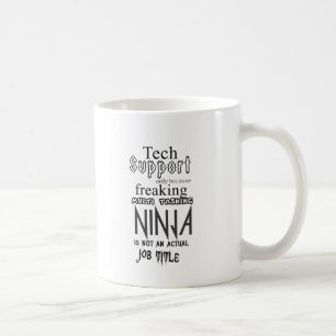 Tech Support Ninja Coffee Mug