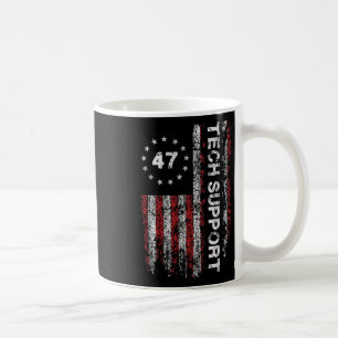 Tech Support Us Flag White House Tech Support D.o. Coffee Mug