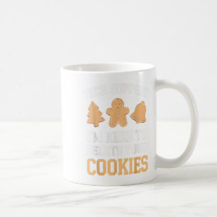 Tech Suprt I'm Here To Delete Your Cookies Xmas Ch Coffee Mug
