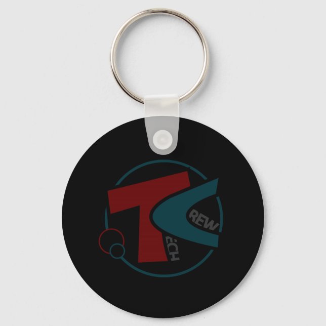 TechCrewLogo Key Ring (Front)