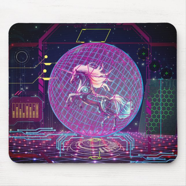 Techicorn Mouse Mat (Front)