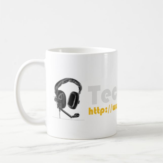 Techie Talk Mug (Left)