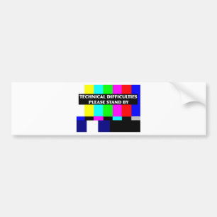 Technical Difficulties Bumper Sticker