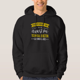 Technical Director Job Title Employee Technical Di Hoodie