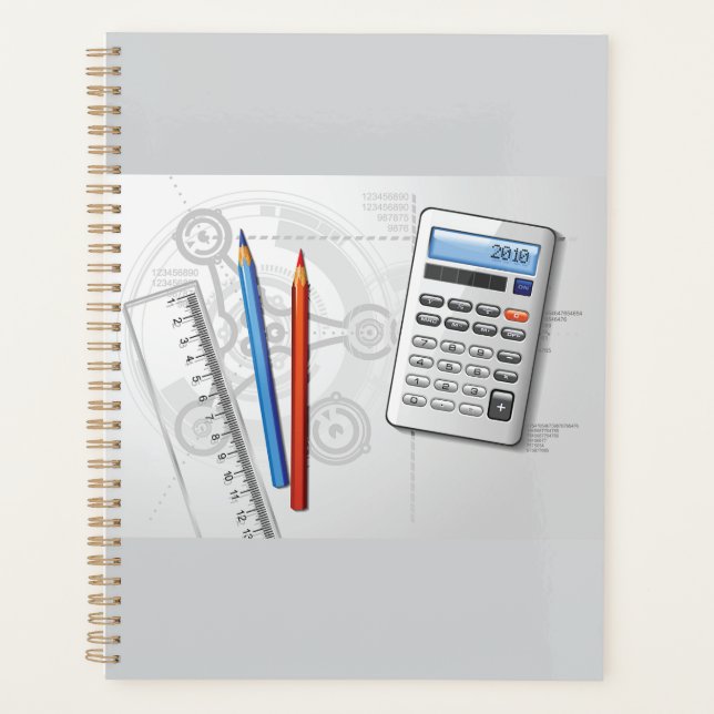 Technical Drawing Office Supplies Planner (Front)