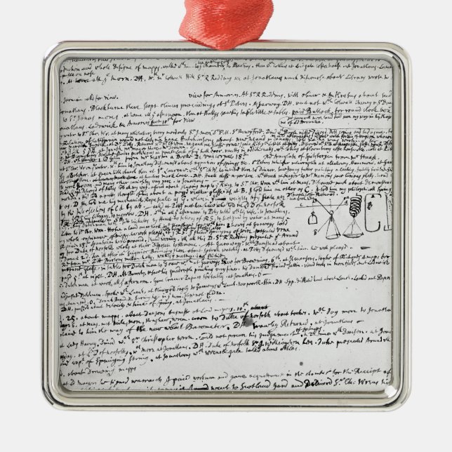 Technical drawings metal tree decoration (Front)