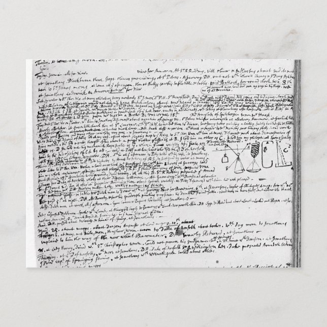 Technical drawings postcard (Front)