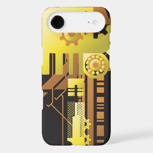 Technical halftone background 5 Case-Mate iPhone case (Back)