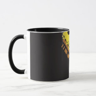 Technical halftone background 5 mug