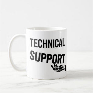 TECHNICAL SUPPORT — Futuristic Minimalist Hand-Lif Coffee Mug