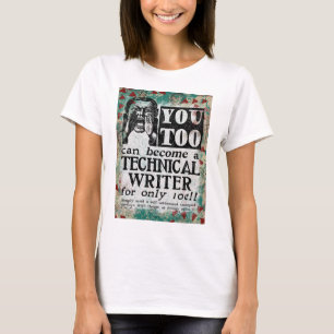 Technical Writer - Funny Vintage Retro T-Shirt