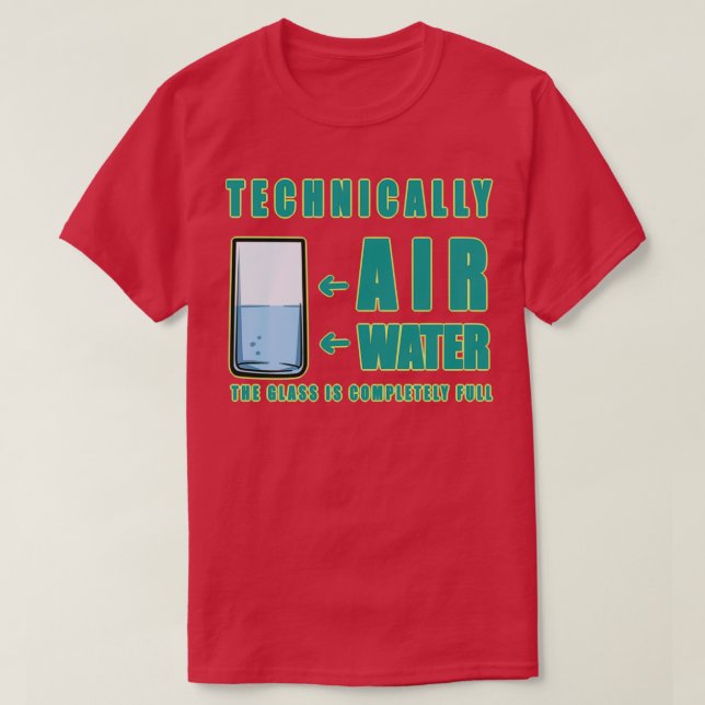 Technically Air and Water 2 T-Shirt (Design Front)