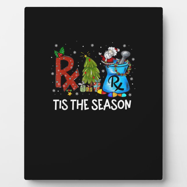 Technician Christmas Tis The Season Plaque (Front)