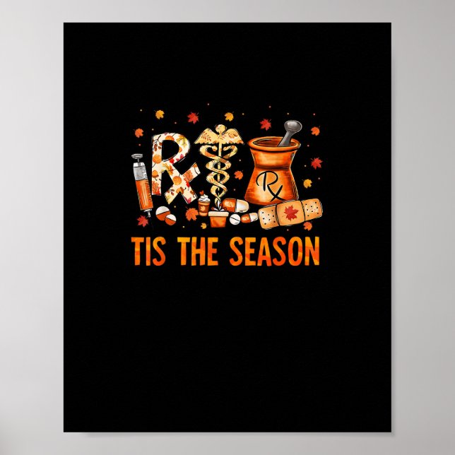 Technician Fall Theme Tis The Season Poster (Front)