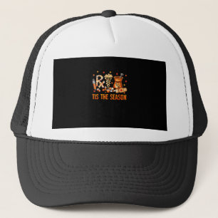Technician Fall Theme Tis The Season Trucker Hat