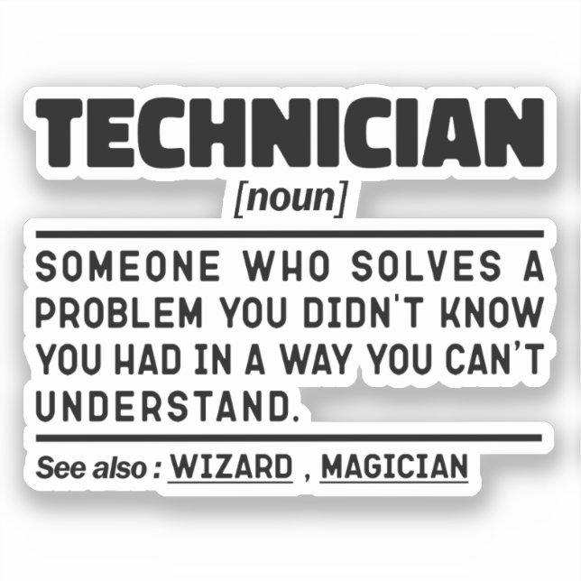 Technician Noun Definition Laboratory Cool Worker (Front)