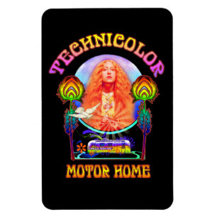 Technicolor Motor Home Band Magnet