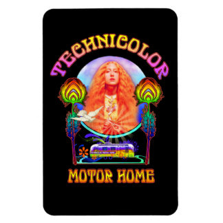 Technicolor Motor Home Band Magnet