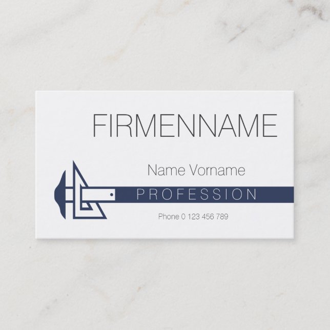 technique business card (Front)