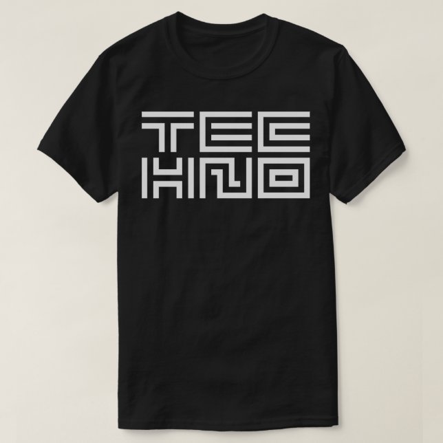 Techno 8 T-Shirt (Design Front)