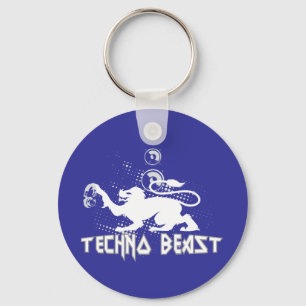 Techno Beast Key Ring