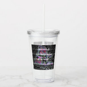 Techno Bouquet Acrylic Tumbler