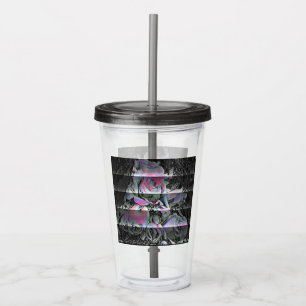 Techno Bouquet Acrylic Tumbler