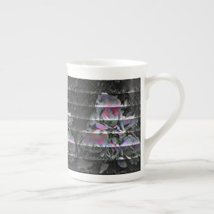 Techno Bouquet Bone China Mug
