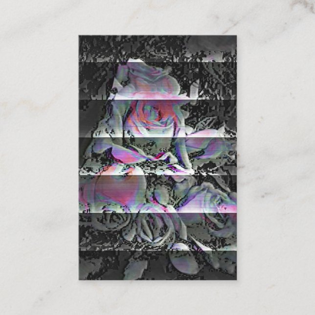 Techno Bouquet      Business Card (Front)