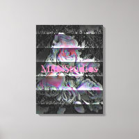 Techno Bouquet Canvas Print