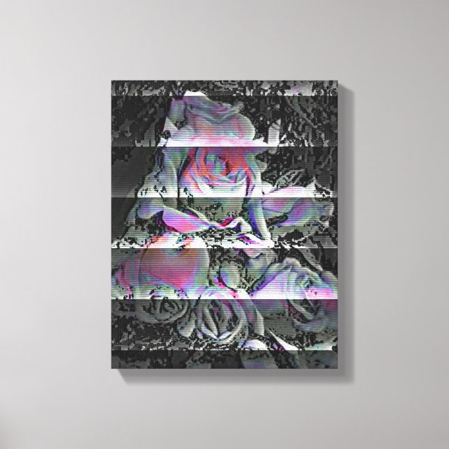 Techno Bouquet  Canvas Print (Front)