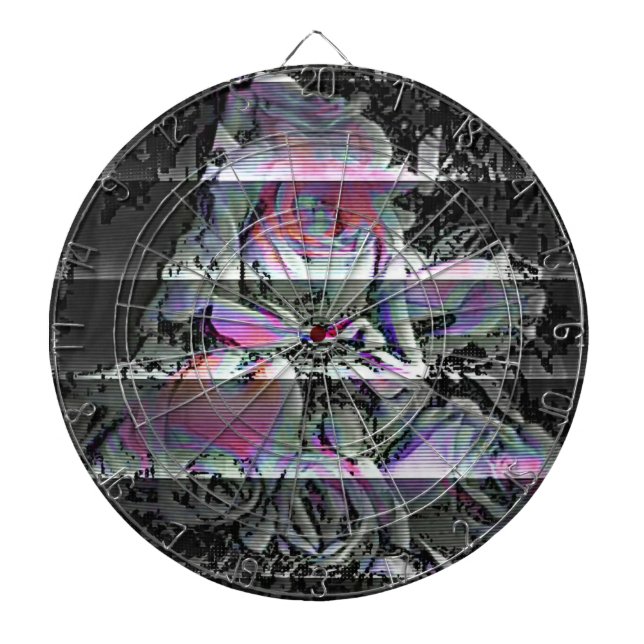 Techno Bouquet  Dartboard (Front)