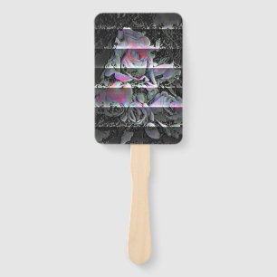 Techno Bouquet Hand Fan