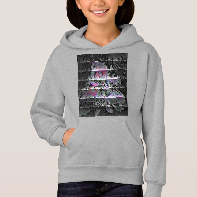 Techno Bouquet  Hoodie (Front)