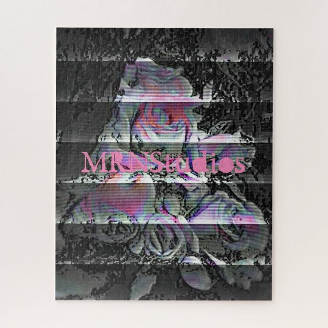 Techno Bouquet  Jigsaw Puzzle (Vertical)