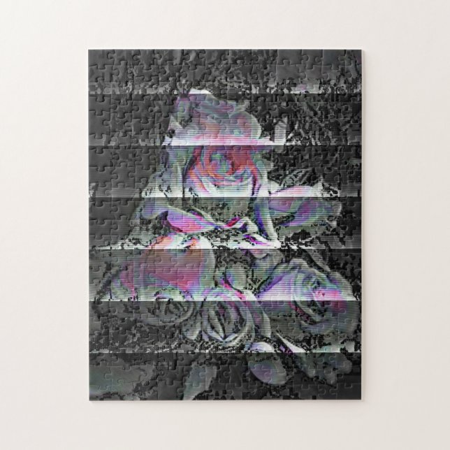 Techno Bouquet  Jigsaw Puzzle (Vertical)