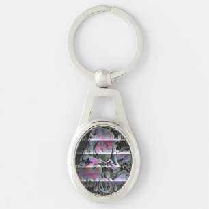 Techno Bouquet  Keychain